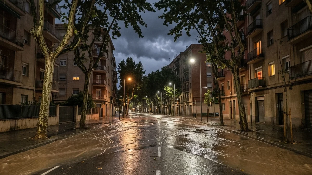 【続報】バルセロナ都市圏に猛烈な雨、2時間で100ミリ超──環状道路が冠水、ロダリエスはほぼ全線運休、112番通報は2,000件超。移動制限は4日14時まで