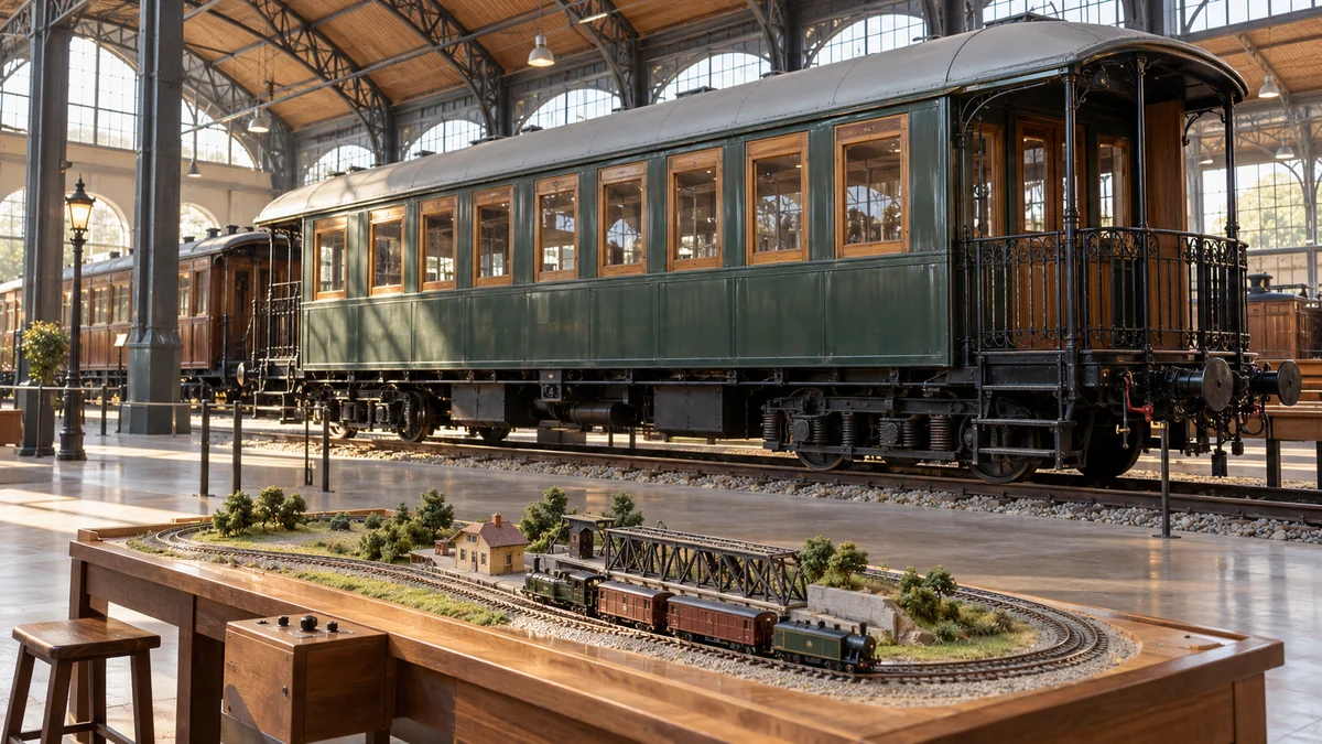 マドリード鉄道博物館、25日も無料フェア──入場登録と体験の当日受付は別、列車乗車は有料