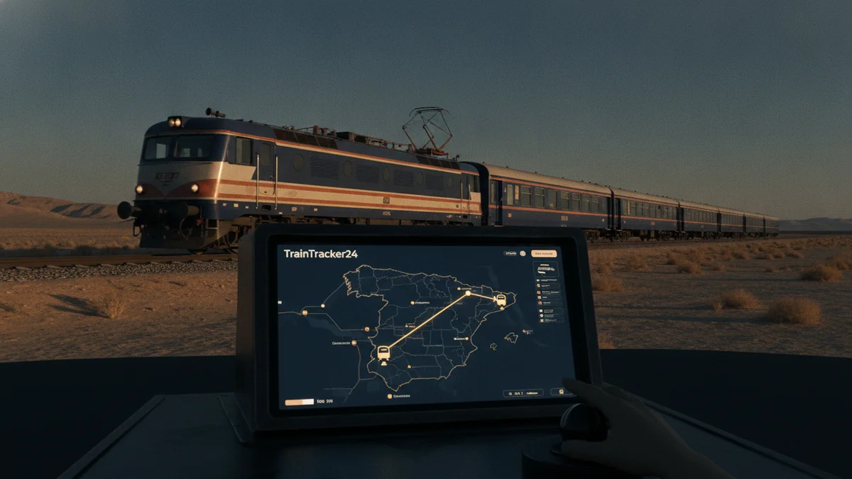 スペインの旅客列車をリアルタイム追跡、新デジタル地図「TrainTracker24」登場